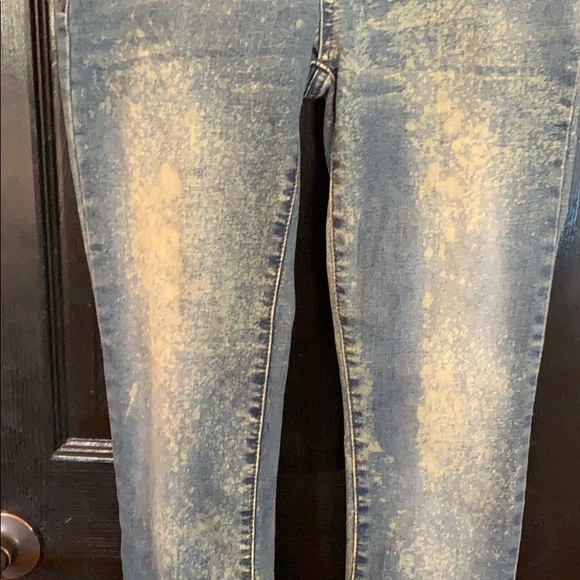 Refuge high rise skinny bleached jeans 0 - Picture 3 of 6